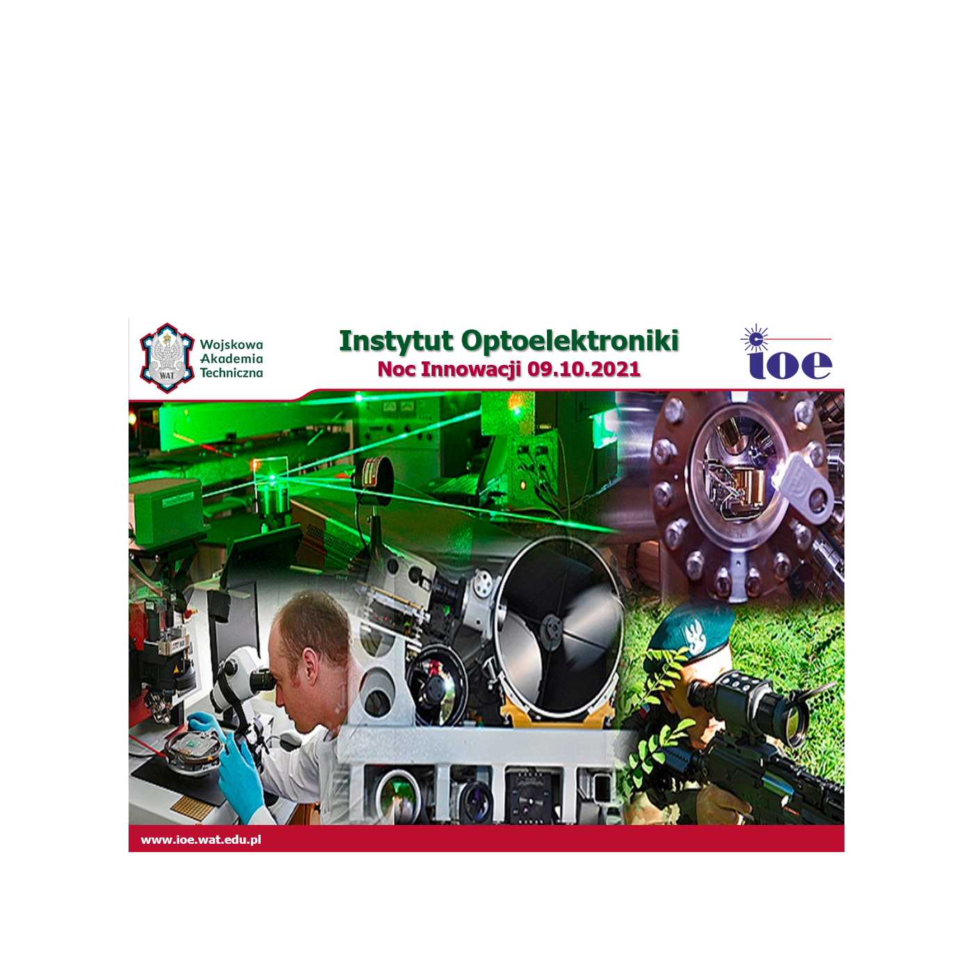 Noc Innowacji w Instytucie Optoelektroniki Wojskowej Akademii Technicznej